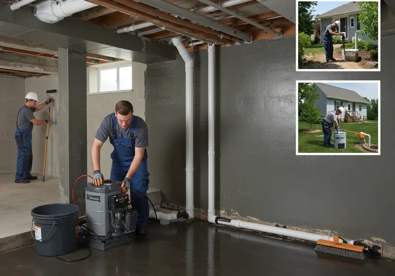 Basement Waterproofing and Flood Prevention process in Moulton, AL